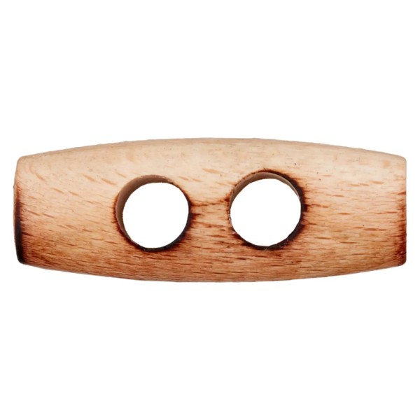Holzknebelknopf 41mm creme