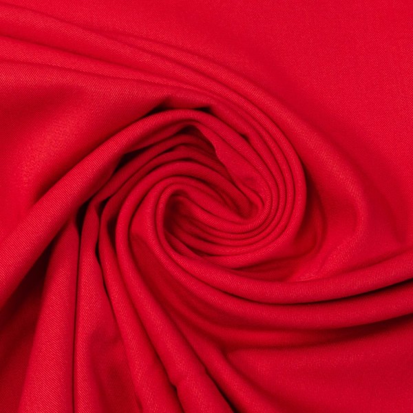 Viskosetwill Stretch Rosalie rot