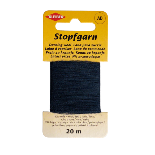 Kleiber Stopfgarn navy 20m