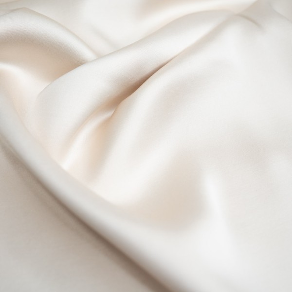 Festtags Viskosesatin ivory