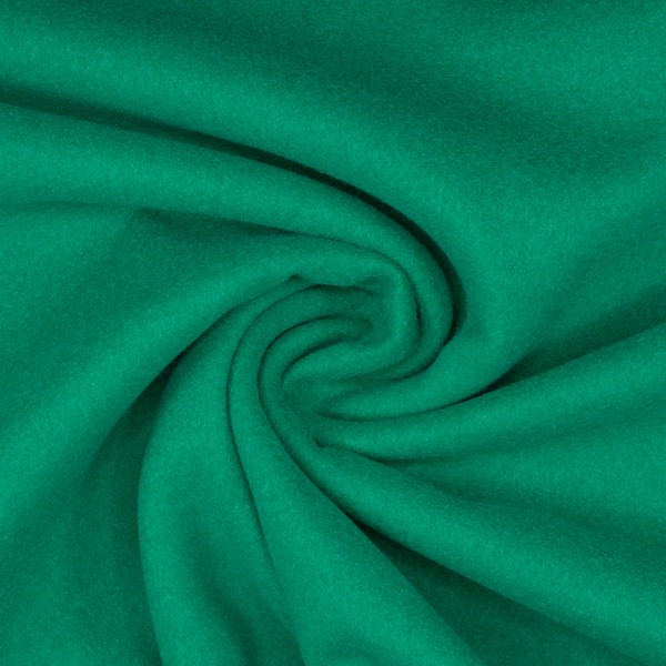 Mantelstoff Velour grün