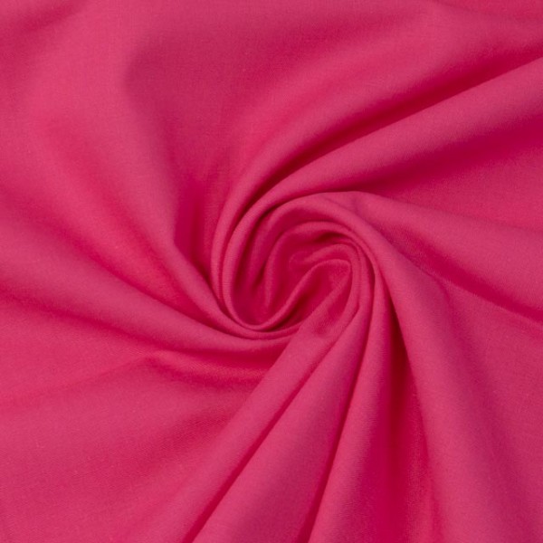 Baumwollwebware WOW Uni pink