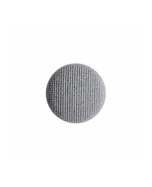 Modeknopf Glitzer 18mm grau
