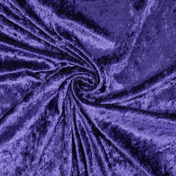 Pannesamt elastisch lila