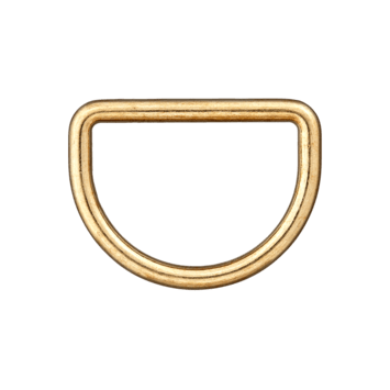 D-Ring gold 25mm