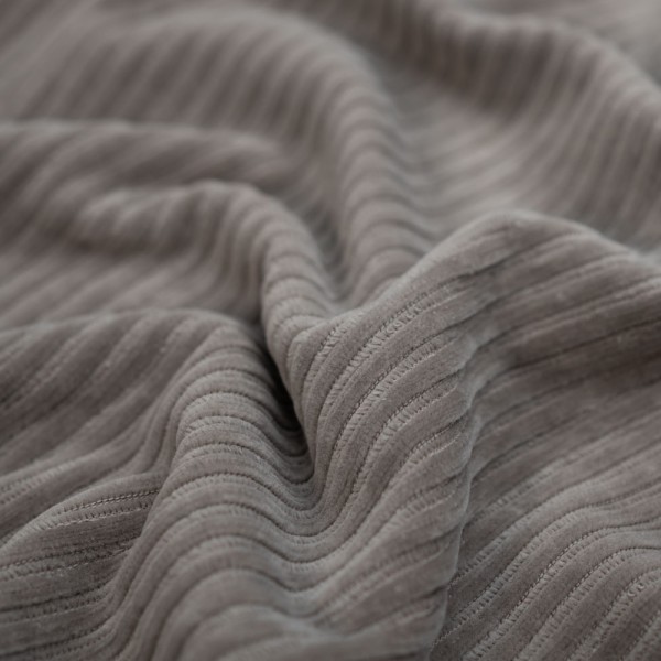 Breitcord Baumwolljersey taupe