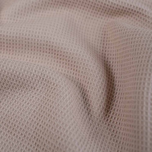 Waffelpiqué mini beige