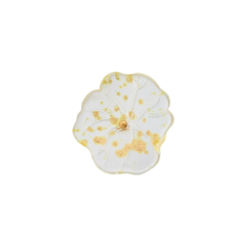 Prym Modeknopf Blüte 3D 20mm gelb