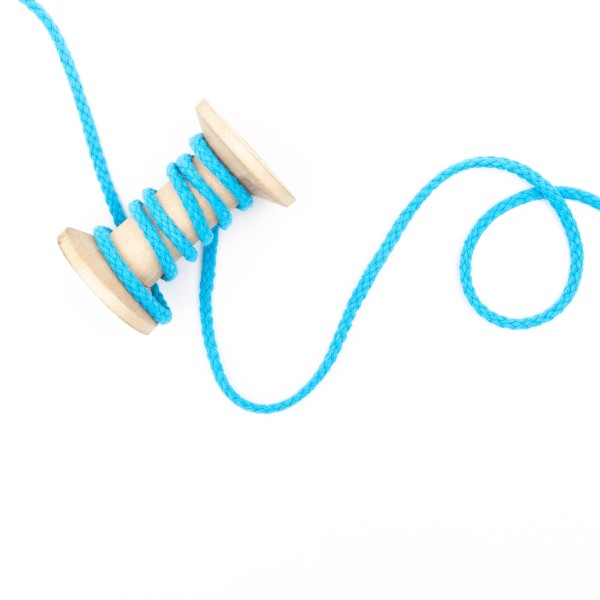 Kordel geflochten 6mm türkis
