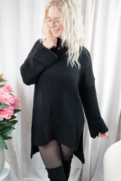 Strickkleid Sina schwarz