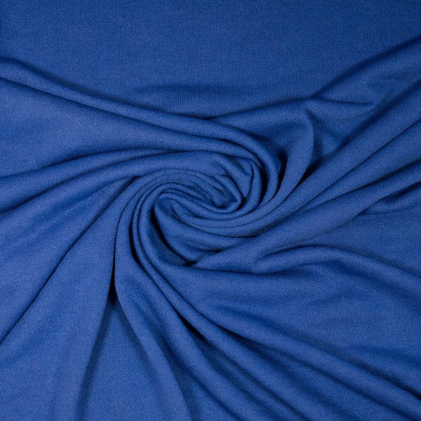 Viskose Strickjersey royalblau