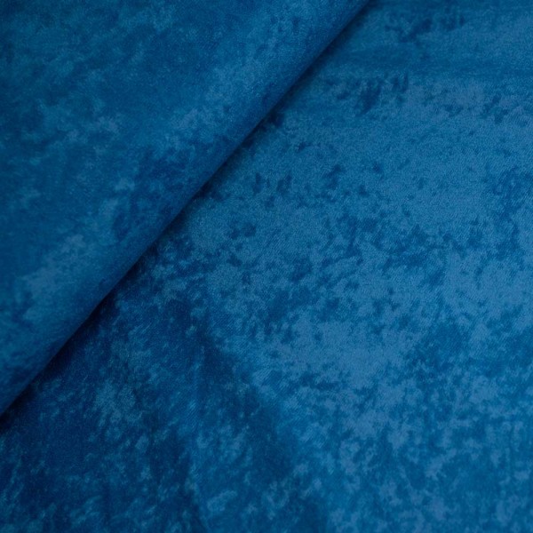 Veloursimitat royalblau