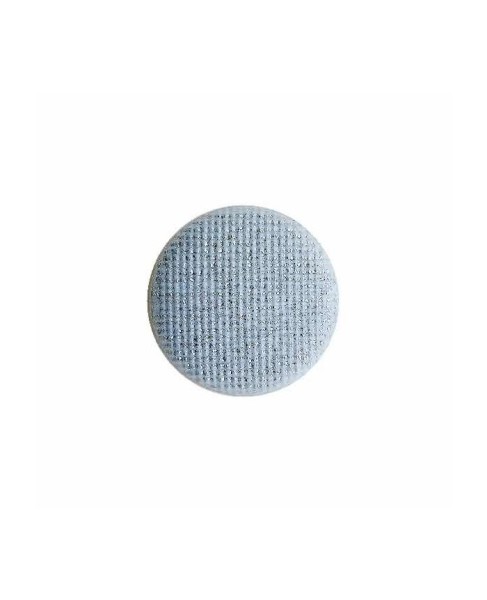 Modeknopf Glitzer 18mm hellblau