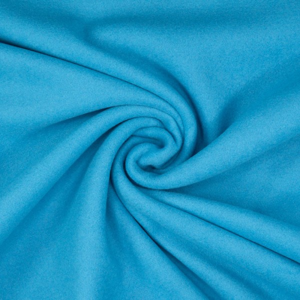 Mantelstoff Velour türkis