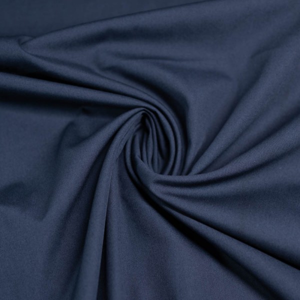 Bio Edle Baumwollwebware navy