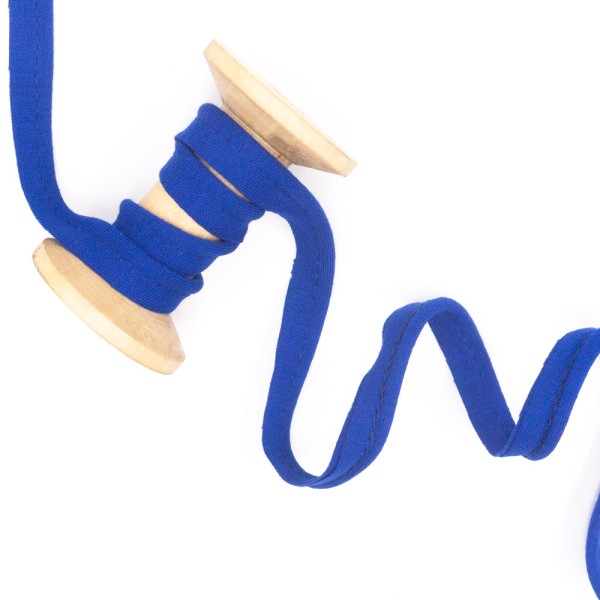 Jersey Paspelband Deluxe royalblau