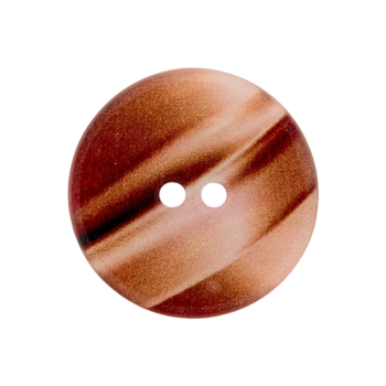 Prym Modeknopf Marmor schimmernd 23mm braun