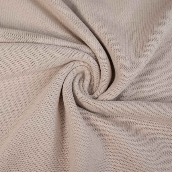 Baumwoll Feinstrick Premium hellbeige