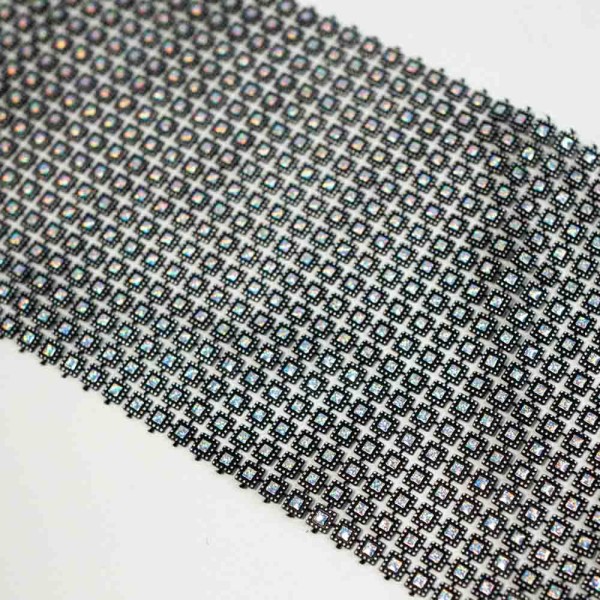 Nietenband 10,5cm schwarz