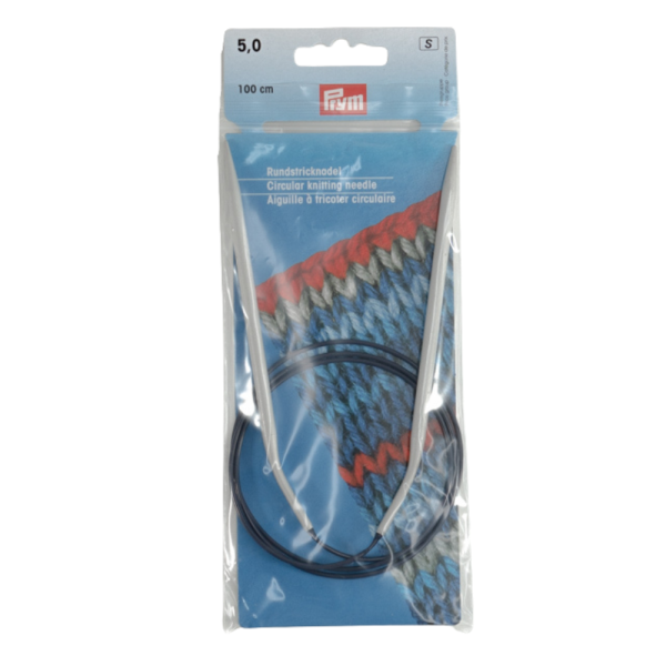 Prym Rundstricknadel Stärke 5mm, 100cm
