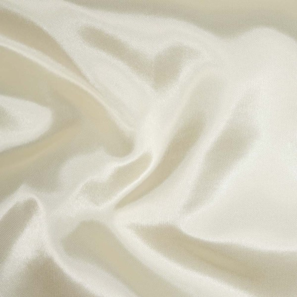 Satin schwer entflammbar B1 DIN4102 280cm breit ivory