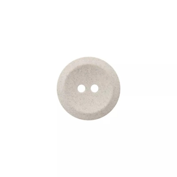 Knopf 2-Loch 28mm hellgrau