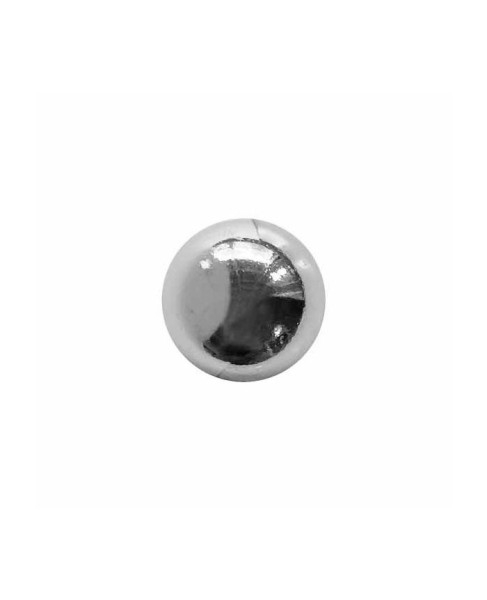 Metallknopf 11mm silber