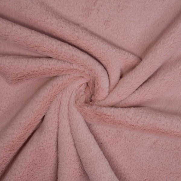 Kunstfell Plüsch Soft altrosa