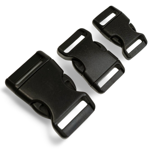 EvLis Rucksackschließe schwarz 25mm