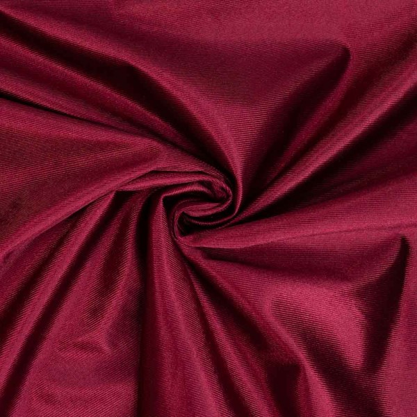 Trilobe Stoff Glänzend bordeaux