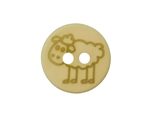 Prym Kinderknopf Schaf 15mm helloliv