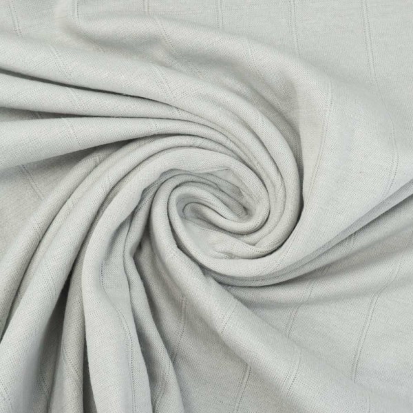 Musselin Jersey Double Uni light grey