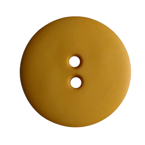 Modeknopf matt 18mm senfgelb