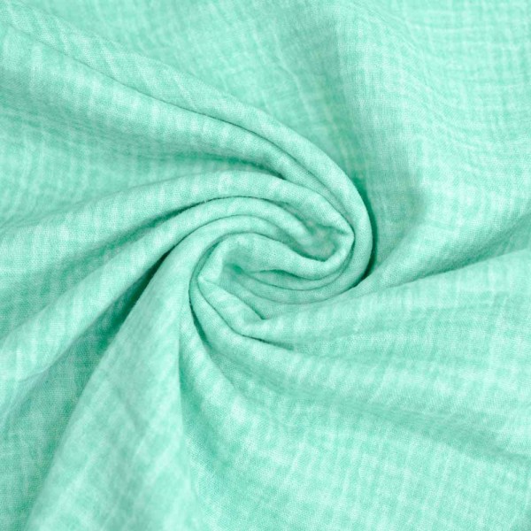 Musselin Double Gauze Vintage mint hell