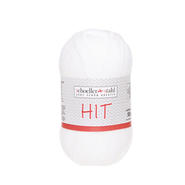 Schoeller + Stahl HIT Strickwolle weiß