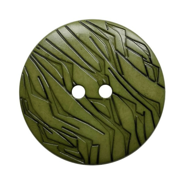 Modeknopf Gemustert 23 mm khaki