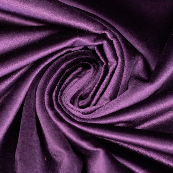 Samt Luxury Velvet dark berry