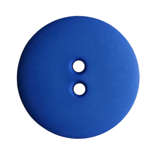 Modeknopf matt 18mm royalblau