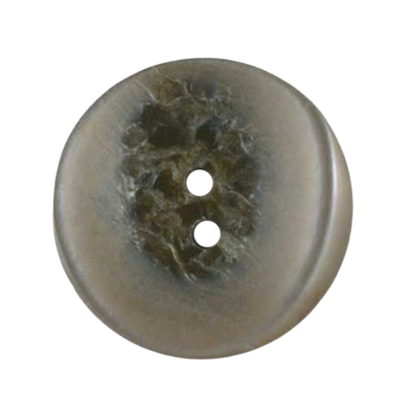 Modeknopf mit Farbverlauf gewölbt 34mm beige