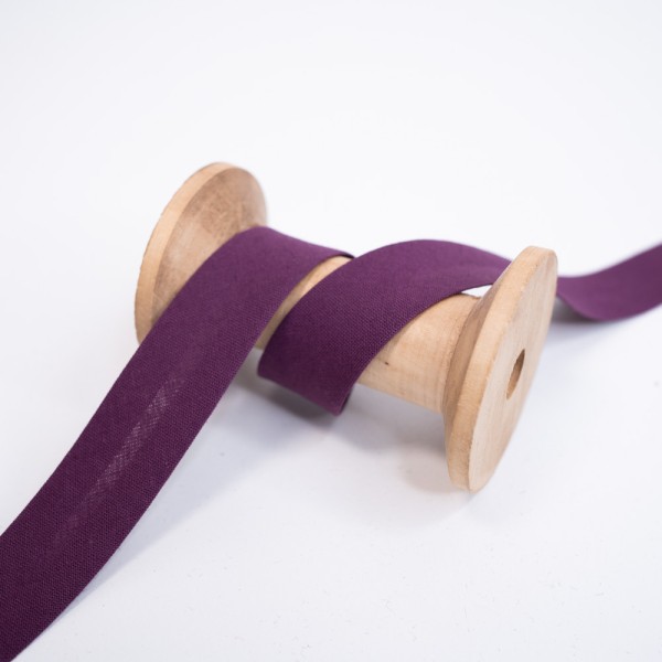 Schrägband 2cm oder 4cm breit vorgefalzt beere 40mm