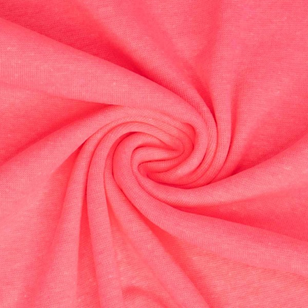 Feinstrick Bündchen Clara meliert neon pink