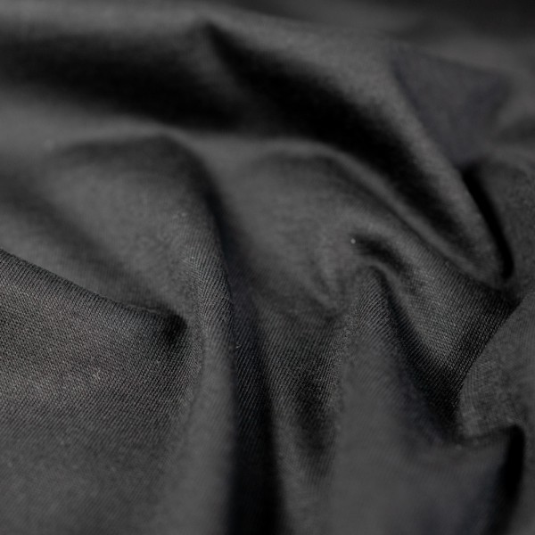 Baumwolljersey 100% Baumwolle schwarz