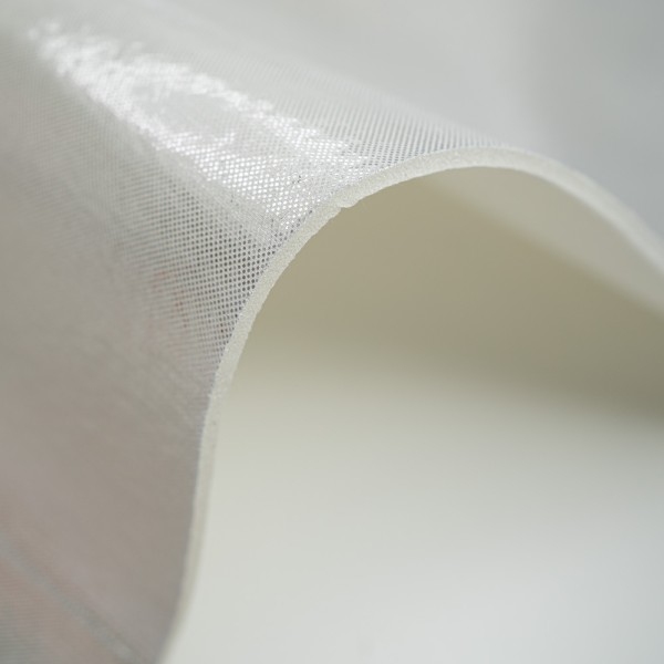 Glitzer Schaumstoff 3mm weiß