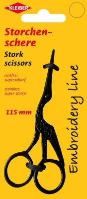 Kleiber Storchenschere 115mm schwarz