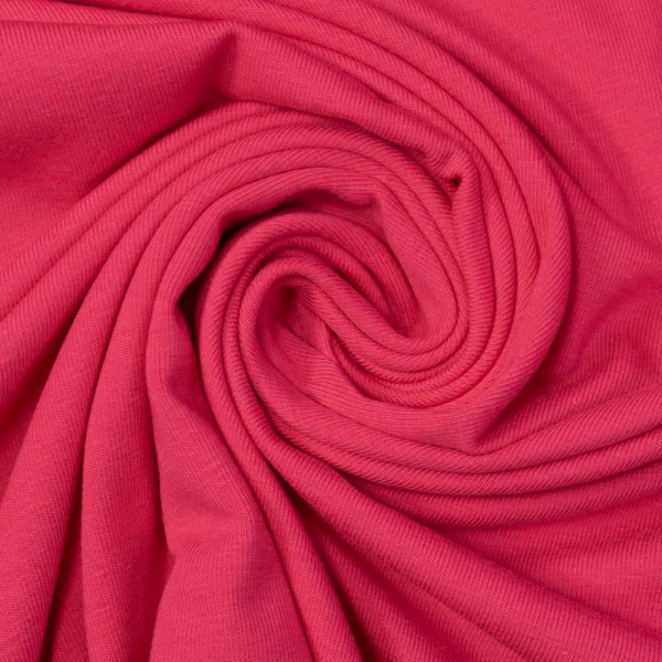 Bio-Baumwolljersey UNI pink