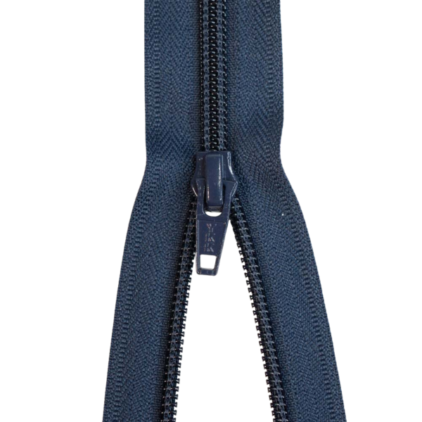 YKK teilbarer Reißverschluss Spirale navy