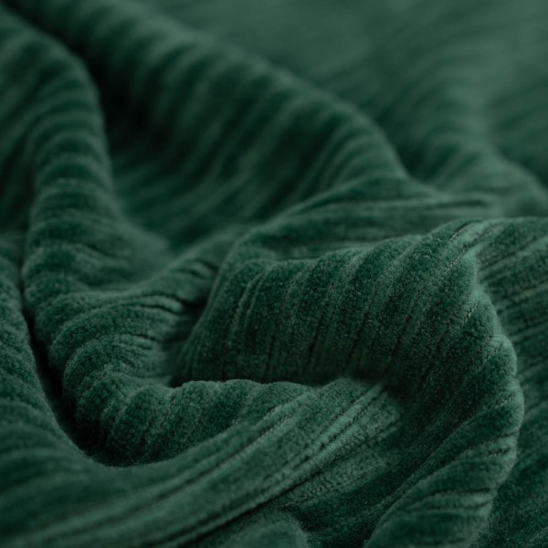 Breitcord Baumwolljersey tannengrün