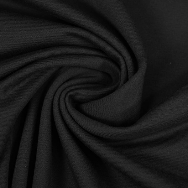 Winter Sweat Soft Brushed Lena schwarz