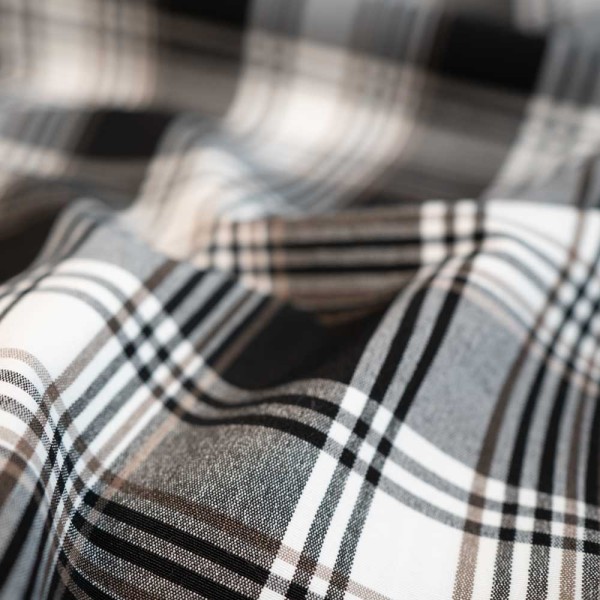 Bengaline Stretch Karos taupe