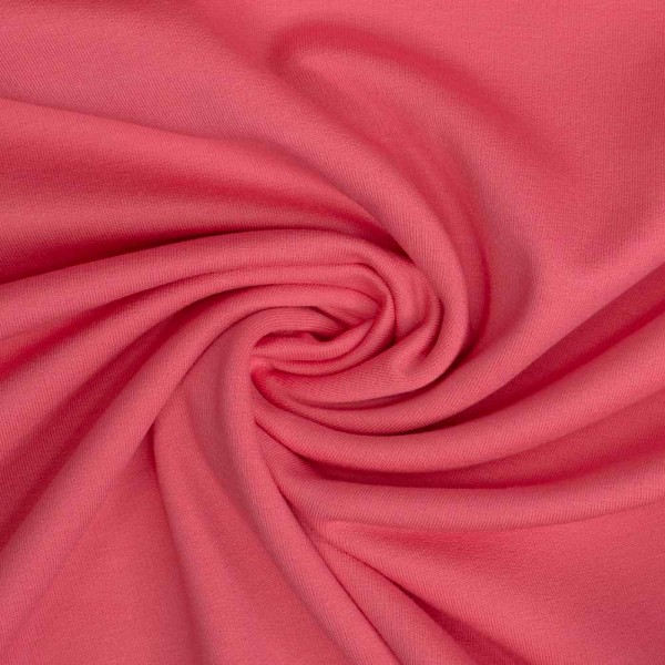 Baumwolljersey Uni Clara coral